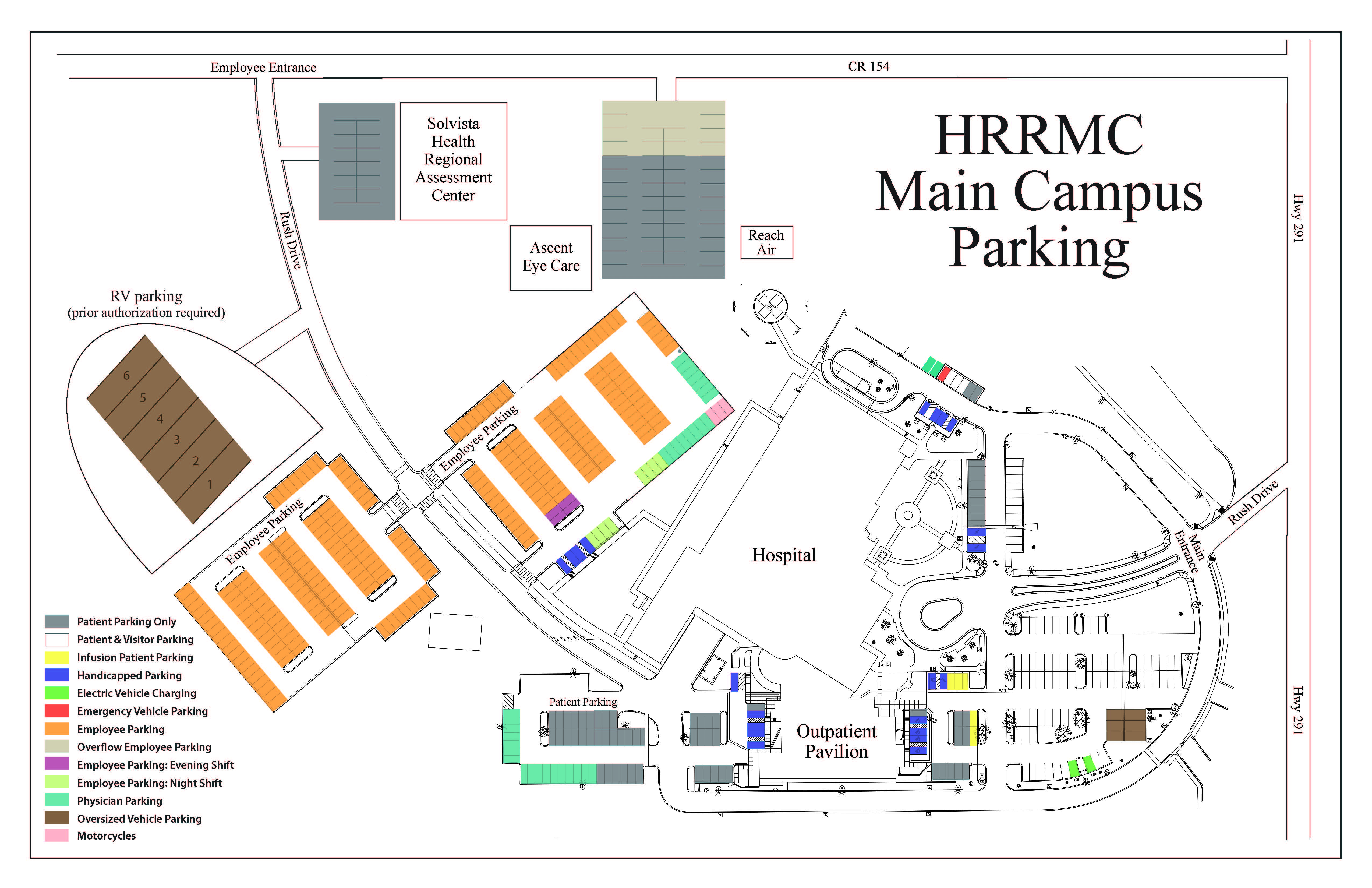 HRRMC Main Campus Map